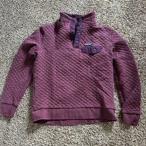 Patagonia 1/4 snap quilted pullover